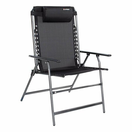 KD OFICINA 2021000202 Stargazer Outdoor Folding Chair, Black KD3027726